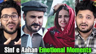 Sinf e Aahan Emotional Moments - Indian Reaction