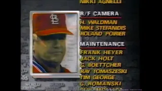 1985 World Series end credits