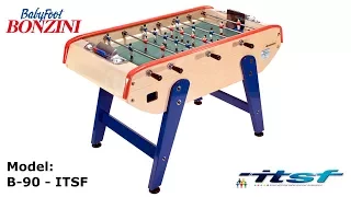 Bonzini B90 - ITSF - unboxing & asembly of football table