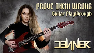 JENNER - Prove Them Wrong | Guitar Playthrough by Alexandra Lioness