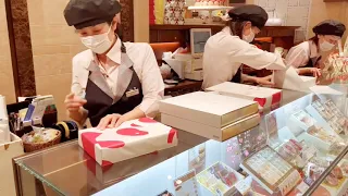 ［JAPAN Wrapping Vlog］Impressive wrapping at Japanese Department Store