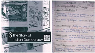 CBSE Notes for Class 12 Sociology--ch.10 The Story of Indian Democracy