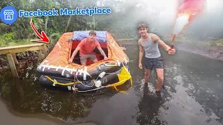 Surviving on Facebook Marketplace LIFERAFT from 1996… (we almost died)