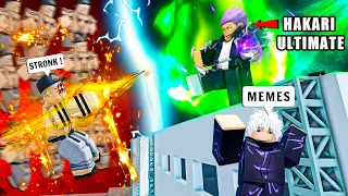 ROBLOX Jujutsu Shenanigans Funny Moments (MEMES) #1