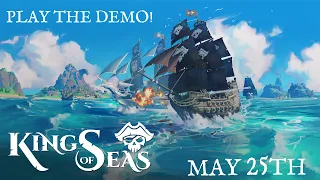 King of Seas Release Date Trailer | Play the Demo Now!