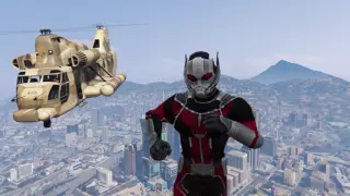 Ant-Man & Giant-Man in Grant Theft Auto V [Rockstar Editor]