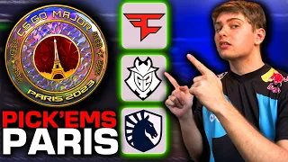 BLAST Paris 2023 Pick'Em CHALLENGER Stage Predictions