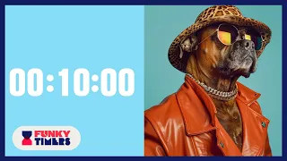 10 Minute Funny Dog Countdown Timer with Music | Pimp My Pooch | Lofi Hip Hop Soundtrack