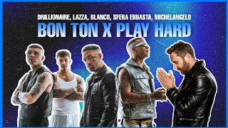 Play Hard X Bon Ton - Drillionaire X Lazza X Blanco ft. Sfera Ebbasta, Michelangelo (Mashup JANFRY)
