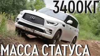 Рамный внедорожник для города - Infiniti QX80 | Наши тесты