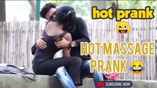 Massage prank 😍 hot prank #sax #hotprank