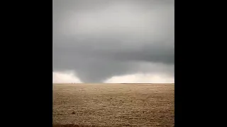 Large Wedge Tornado near Happy, Texas 3/13/2021