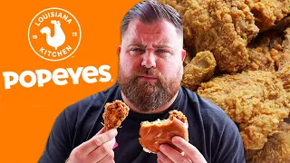 POPEYES FRIED CHICKEN REVIEW | FOOD REVIEW CLUB