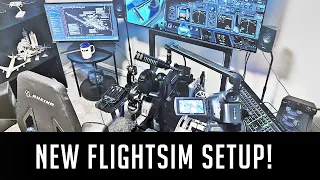 My NEW Flightsim Room and Setup!