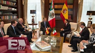 Así arrancó la visita oficial de los reyes de España a México / Vianey Esquinca