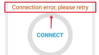 SuperVPN Fix Connection error. please retry & App Not Working Problem Solve