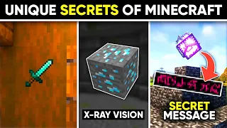 11 *UNIQUE* Secrets Of Minecraft That Will Blow Your Mind 😱 [HINDI]