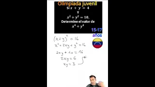 Olimpiada juvenil de matemáticas. 15-17 años. Venezuela.