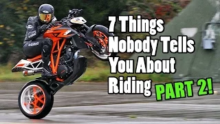 7 Other Things No One Tells you about Riding Motorcycles