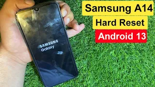 Samsung Galaxy A14 Hard Reset || Pattern Unlock 2023