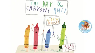📖Kids Book Read Aloud: 🖍️The Day the Crayons Quit🖍️ by Drew Daywalt