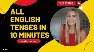 English Tenses Explained in 10 Minutes | Past, Present, Future #learnenglish