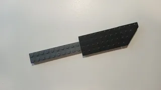 Как легко сделать кухонный нож из Lego за пол минуты