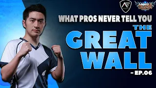 Tank No.1 Hidden Secret | What Pros Never Tell You | The Great Wall | Mobile Legends Advanced Guide