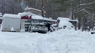 M35a2 In snow