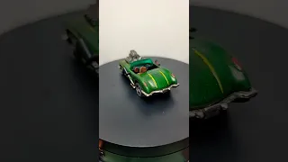 Gaslands "58 Corvette" is a Modded Hotwheels Matchbox for Gaslands