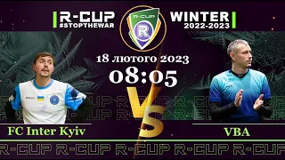 FC Inter Kyiv 0-4 VBA   R-CUP WINTER 22'23' #STOPTHEWAR в м. Києві