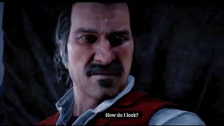 Dutch's Face When He Asks Arthur How He Looks Like