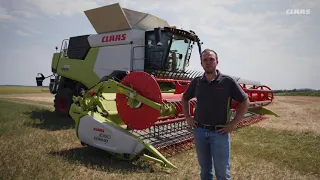 Обзор комбайна CLAAS TRION