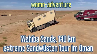 Wahiba Sands - 140 km extreme Sandwüsten Tour im Oman / Nahostreise EP34