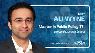 Alumni Video Series: Ali Wyne