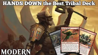 HANDS DOWN the Best Tribal Deck | Gobos | DMU Modern | MTGO