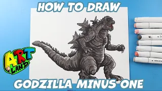 How to Draw Godzilla Minus One