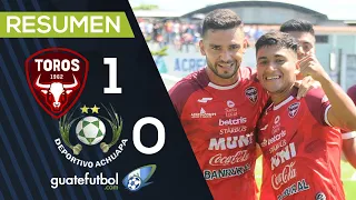 RESUMEN || Así fue el triunfo de Malacateco contra Achuapa || Torneo Apertura 2021