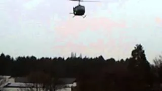 Erkelenz Bell UH-1D Huey starts in front of my house Nokia 6500 bad video quality from 2012!