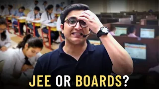 JEE OR BOARDS - Which to Focus? | ft. Sachin Sir🙏| Physics Wallah