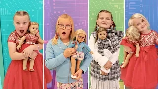WHO is the BEST TWIN!? TWIN vs TWIN American Girl Challenge