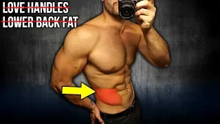 How to Lose Love Handles and Lower Back Fat (DO THIS 1 EXERCISE!!)