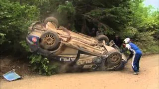 Patrick Richard/Alan Ockwell Crash at Baie Des Chaleurs 2010