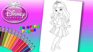 Baby Disney Princess Aurora Sleeping Beauty Coloring Pages For Girls. Disney Princess Coloring book