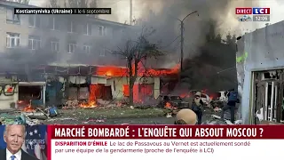 Civils bombardés sur un marché : la faute de l'Ukraine ?