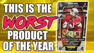 WORST PRODUCT OF THE YEAR! ($600 FOR THIS?! 🤮) | 2021 Panini Select NFL H2 Hybrid Box Review