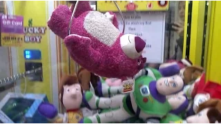LOTSO TOY STORY 3 WIN!! (A CLAW MACHINE VIDEO 5 YEARS IN THE MAKING!)
