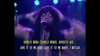 Rick James  -  Give It To Me Baby (Subtítulos en español e inglés)