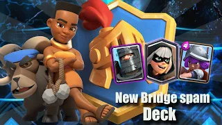 NEW RAM RIDER BRIDGE SPAM DECK ! Ram Rider is everywhere - Clash Royale.