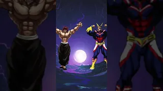 Yujiro vs All Might, Deku and Shigaraki